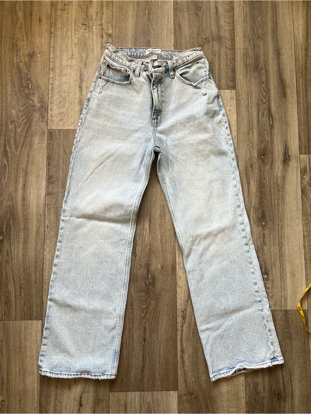 Abercrombie & Fitch 90s Relaxed Jeans Womens 26 Blue Good Curve Love High Rise
